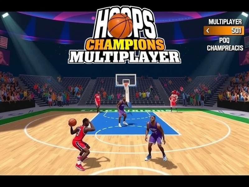 Hoops Champions Team Match Hoops Champions Multiplayer Gameplay